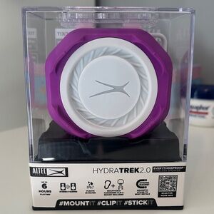 Altec Lansing HydraTREK 2.0 Portable Speaker - Purple and White
